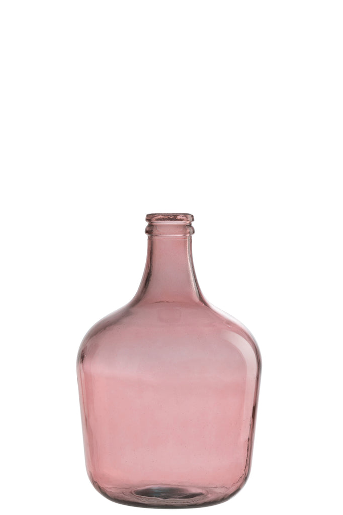 Vase Bottle Glass Terra Medium - Majorr