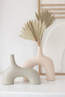 Vase Camille Aluminium Beige - Majorr
