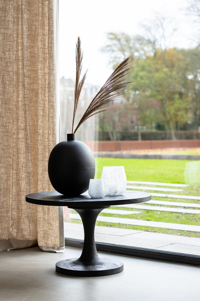 Vase deco 26x34 cm BINCO matt black - Majorr