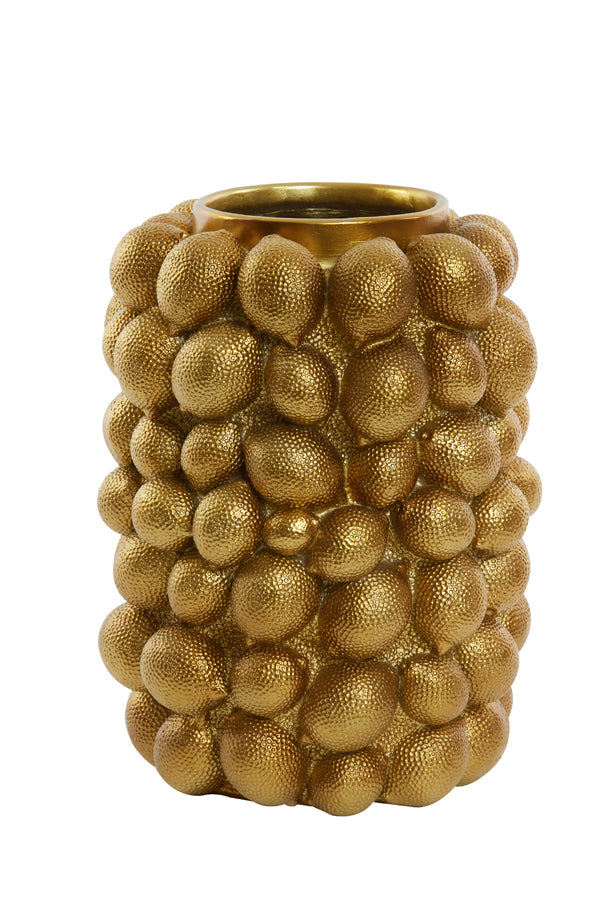 Vase deco 31x41 cm LEMON antique bronze - Majorr