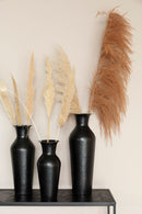 Vase Dunja Antique Zwart M - Majorr