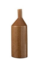 Vase High Ceramic Brown Small - Majorr