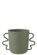 Vase Julien Aluminium Green - Majorr