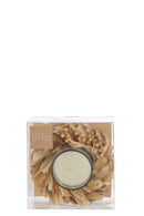 Vase Organic Ceramic Beige/Light Brown Small - Majorr