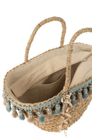 Vase Organic Ceramic Beige/Light Brown Small - Majorr