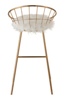 Vase Organic Ceramic Beige/Light Brown Small - Majorr