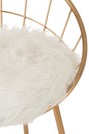 Vase Organic Ceramic Beige/Light Brown Small - Majorr