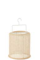 Vase Pattern Half-Circles Terracotta White/Brown - Majorr