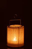 Vase Pattern Half-Circles Terracotta White/Brown - Majorr