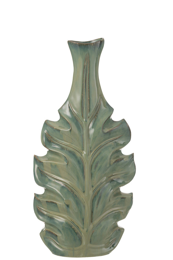 Vase Poseidon Ceramic Green Large - Majorr