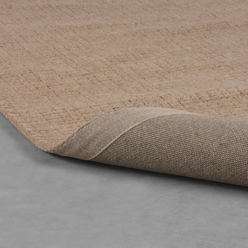 LABEL51 Vloerkleden Wolly - Taupe - Wol - 200x300 cm - Majorr