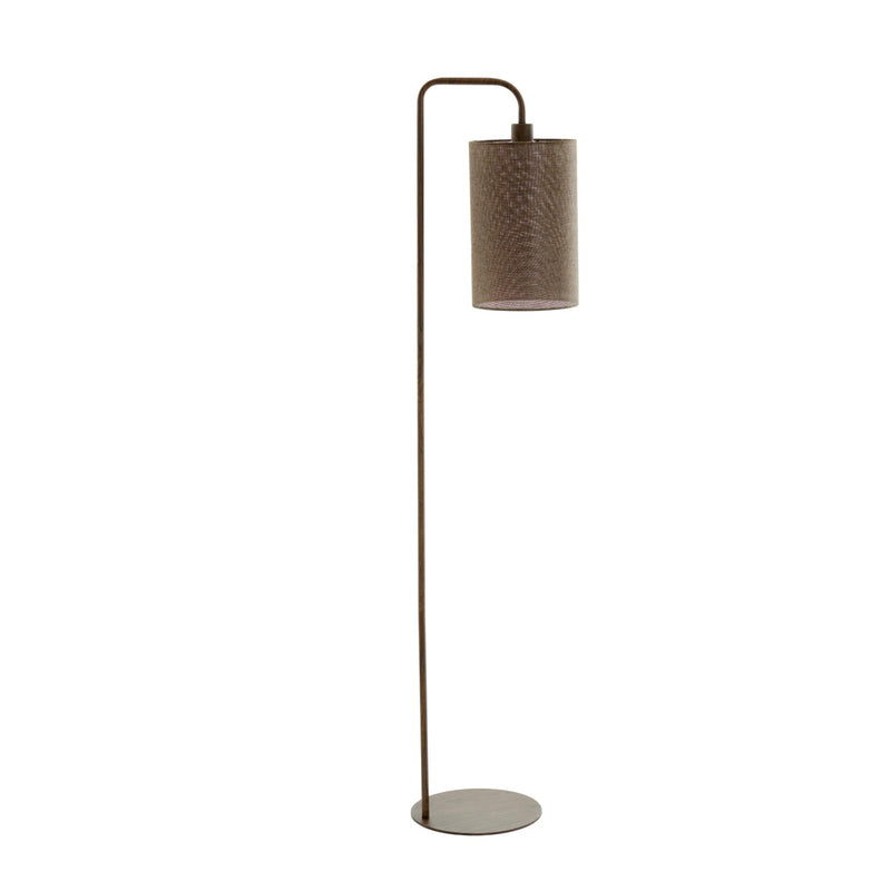 Vloerlamp Donio - Bruin - 33.5x28x155cm