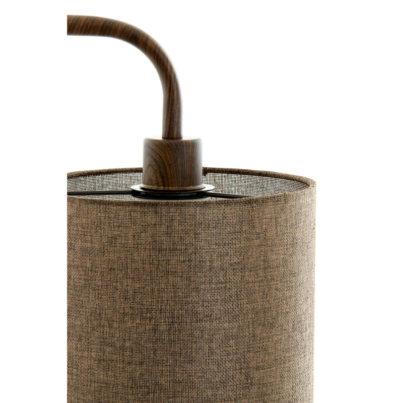 Vloerlamp Donio - Bruin - 33.5x28x155cm - Majorr