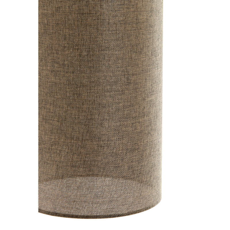 Vloerlamp Donio - Bruin - 33.5x28x155cm - Majorr