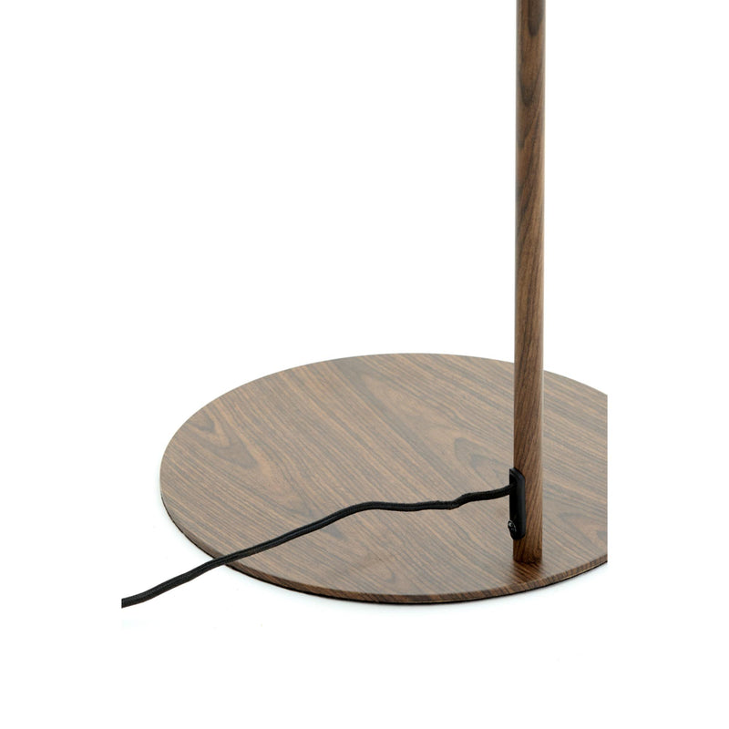 Vloerlamp Donio - Bruin - 33.5x28x155cm - Majorr