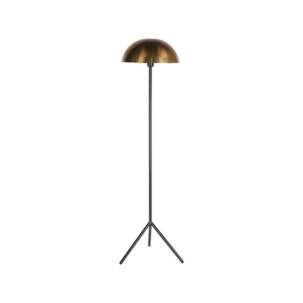 LABEL51 Vloerlamp Globe - Antiek goud - Metaal - Majorr