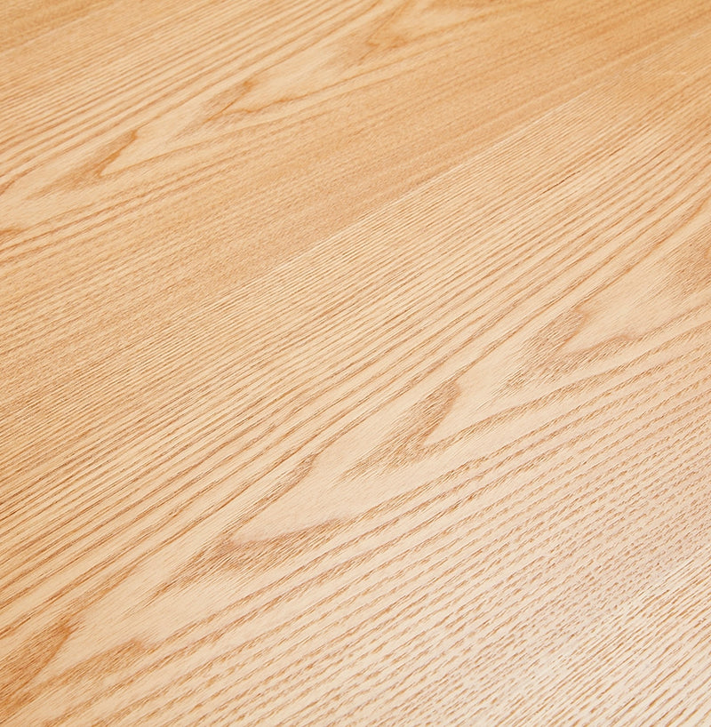 Design eettafel met x-vormige centrale voet 'WALABY' van hout met natuurlijke afwerking - 200x100 cm - Majorr