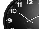 Wandklok New Classic - Large - Zwart - Ø60cm - Majorr