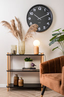 Wandklok New Classic - Large - Zwart - Ø60cm - Majorr