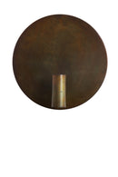 Wall lamp 30 cm DISC gold-grey - Majorr