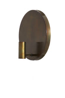 Wall lamp 30 cm DISC gold-grey - Majorr