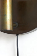 Wall lamp 30 cm DISC gold-grey - Majorr