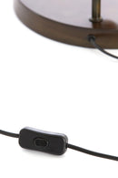 Wall lamp 30 cm DISC gold-grey - Majorr