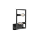 LABEL51 Wandlamp Quadrato - Zwart - Metaal - Majorr