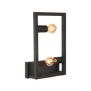 LABEL51 Wandlamp Quadrato - Zwart - Metaal - Majorr