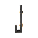 LABEL51 Wandlamp Quadrato - Zwart - Metaal - Majorr