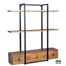 Wandrek Metaal met 3 Lades - Majorr