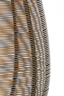 Table lamp 20x67 cm YAELLE antique bronze+matt black - Majorr