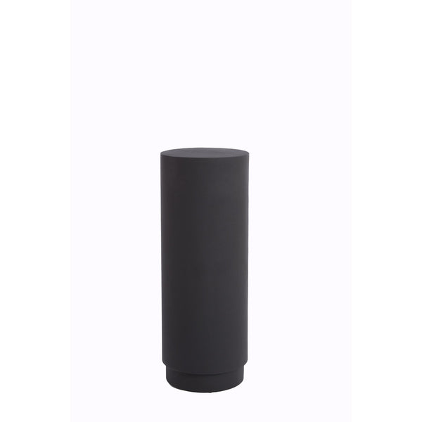 Zuil Alarios - Mat zwart - Ø30cm - Majorr