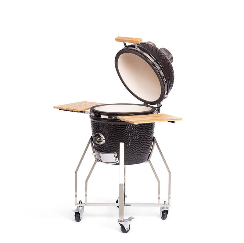 BBQ Kamado 16" Medium met onderstel en Zijtafels - Majorr