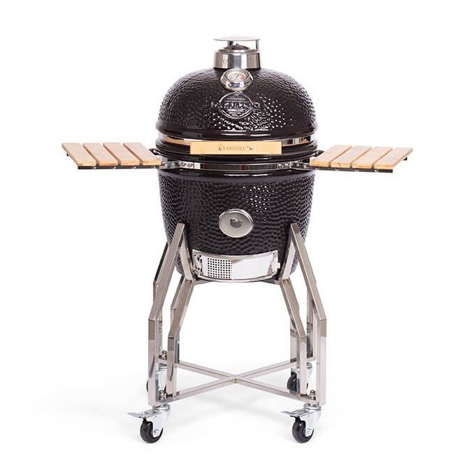 BBQ Kamado 16" Medium met onderstel en Zijtafels - Majorr