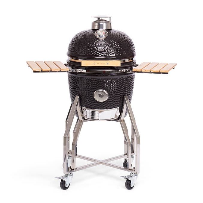 BBQ Kamado 16" Medium met onderstel en Zijtafels