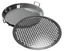 BBQ Accessoire Pizza Plaat Middel Set 2 van Stuks - Majorr