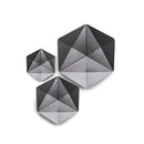 Höfats Vuurschaal Triple Metaal - Majorr