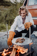 Höfats Vuurschaal Triple Metaal - Majorr