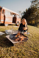 Höfats Vuurschaal Triple Metaal - Majorr