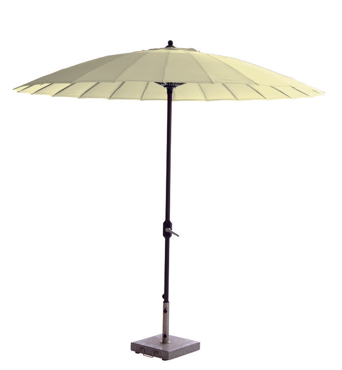 Garden Impressions Manilla parasol Ø 250 - carbon black/ ecru - Majorr