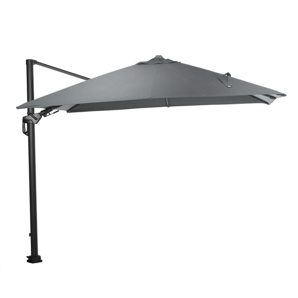 Garden Impressions Hawaii Lumen parasol 300x300 - carbon black/ donker grijs - Majorr