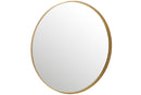 J Line Spiegel Rond Hoge Rand Metaal/ Glas Goud L - Majorr