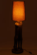 J Line Lamp Koppel Poly Zwart - Majorr