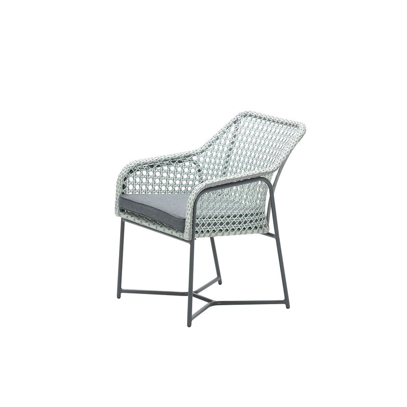 Garden Impressions Bellevue dining fauteuil - carbon bl./soft green/mystic gr - Majorr