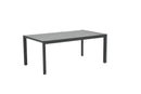Gosford dining tafel - 180x100 cm - carbon black - Majorr