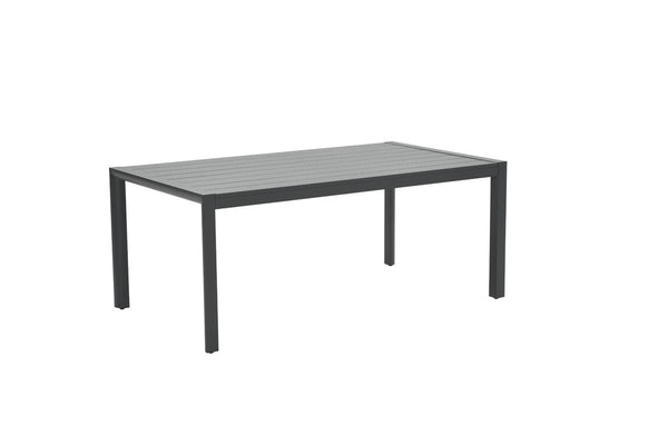 Garden Impressions Gosford dining tuintafel 180x100 - carbon black - Majorr