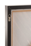 J Line Schilderij Afrikaanse Vrouw Hout/ canvas Bruin/Grijs Assortiment van 2 - Majorr