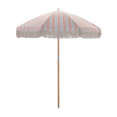 House Doctor Strand- of tuinparasol, Umbra, Rood/Groen - Majorr