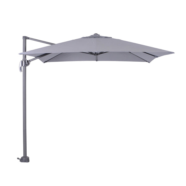 Garden Impressions Hawaii parasol S 250x250 - carbon black/ licht grijs - Majorr